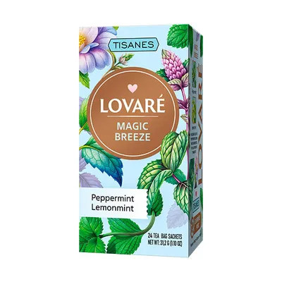 Immagine prodotto di LOVARÉ Brezza magica 31,2 g (24 bustine, tisana)