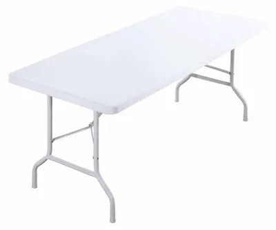 Immagine prodotto di Tovaglia elastica in Spandex, rettangolare, con elastico, lavabile, bianca, dimensioni 243x76 cm