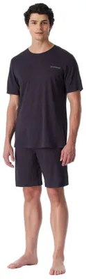 Image de Schiesser pyjama short modern bonded graphite homme