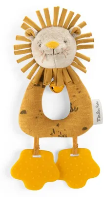 Immagine prodotto di Giocattolo per neonato anello sonoro leone, Moulin Roty