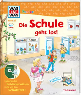 Produktbild von WAS IST WAS Junior Band 25 Die Schule geht los!