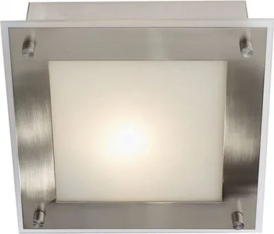 Produktbild von Massive Wandleuchte 330061710, Oberfläche, Quadratisch, 1 Glühbirne(n), E14, IP20, Aluminium