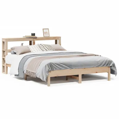 Produktbild von vidaXL Massivholzbett ohne Matratze 160x200 cm Kiefernholz