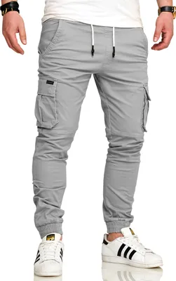 Produktbild von SOULSTAR Herren Cargohose S2LOM Herren Chino Jogger Jeans Hose Stoffhose Freizeithose