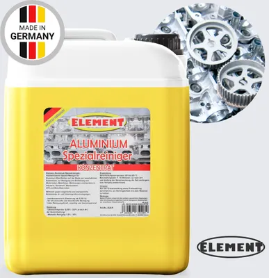 Produktbild von Element Ultraschallreiniger Aluminium | 5 Liter | Spezialreiniger Konzentrat Aluminiumreiniger