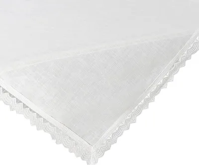 Produktbild von Dekorative Tischdecke 80x80 cm Weiß