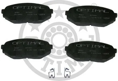 Produktbild von OPTIMAL Bremsbeläge Satz Vorne Bremsklötze für MAZDA MX-5 I (NA) BP-09720