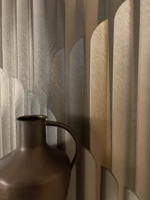 Produktbild von NEWROOM Tapete Morici Schwarz Vliestapete - Modern Grafik Streifen  Germany