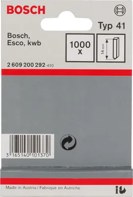 Zdjęcie produktu dla Bosch 2 609 200 292, Czarny, 1000 szt.