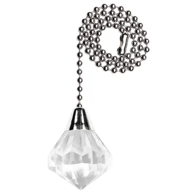 Produktbild von Zugkette für Deckenventilatoren Acryl Diamant