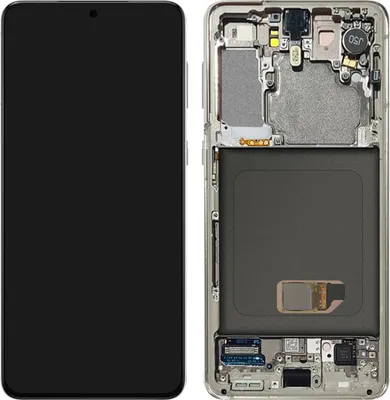 Produktbild von Ersatzdisplay Samsung Galaxy S21, Original Samsung Service Pack – Phantom White