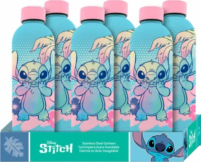Image de Butelka ze stali nierdzewnej Disney Stitch 500ml - Dziecięca KIDS LICENSING