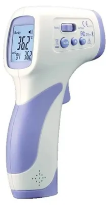 Produktbild von CEM Stirn-Infrarot-Thermometer – kontaktlos, für klinischen Gebrauch, CE/FDA/FCC