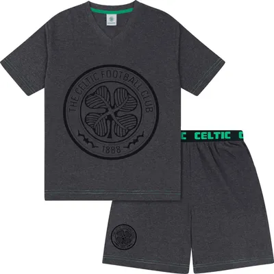 Obrázok produktu pre Celtic FC - Pyžamo s kraťasmi pre mužov GF949 (M) (sivé)