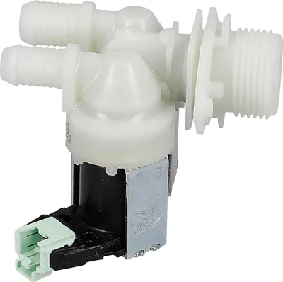 Produktbild von easyPART passend für 33490103 Bitron/ Elbi Magnetventil 2fach 180° 11,5mm+14,0mmØ passend für Electrolux 1325186110 in Waschmaschine