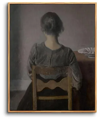 Zdjęcie produktu dla Dekoracja ścienna z płótna w stylu vintage, 30x40 cm, z motywem retro