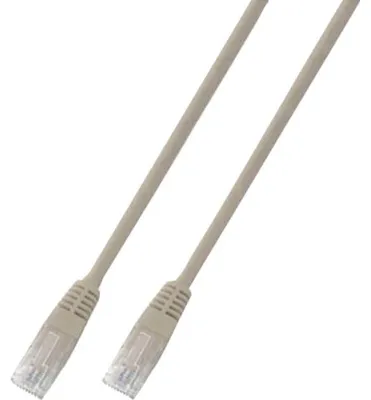 Produktbild von EFB RJ45 Patchkabel U/UTP, Cat.6, PVC, CCA, 10m, grau