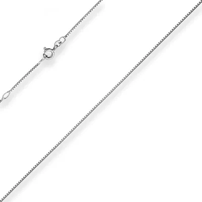 0-9mm-Veneziakette-aus-925-Silber-rhodiniert-50cm