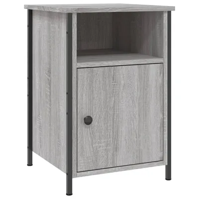 Produktbild von Nachttisch Grau Sonoma 40x42x60 cm Holzwerkstoff