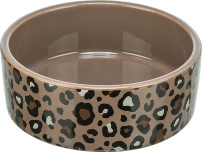 Image de Gamelle pour chien Trixie Leo Braun en céramique Ø 12 cm 300 ml