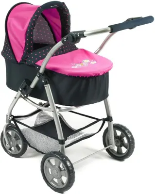 Produktbild von Bayer Chic 2000 3 in 1 Kombi EMOTION ALL IN Dessin Dots Navy-Pink 637 12