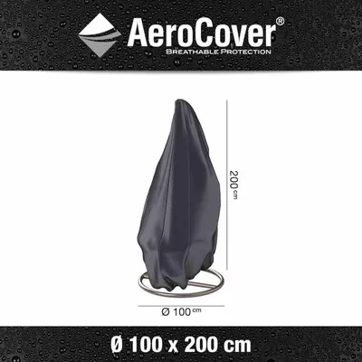 Image de AeroCover 796-9 Housse pour panier suspendu Ø100x200, anthracite