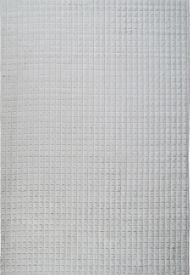 Produktbild von Teppich Hochflor mit weißem Karomuster, 160x230