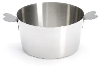 Charlotteform Edelstahl 16 cm Ø, ohne Deckel