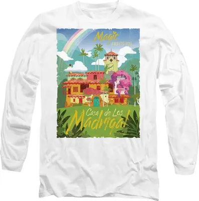 Produktbild von Encanto - "Magic Awaits You...Casa De Los Madrigal" T-Shirt für Herren/Damen Uni TV14649 (XL) (Weiß)