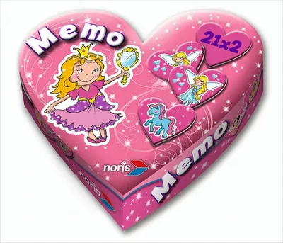 Produktbild von Herz Memo Prinzessin