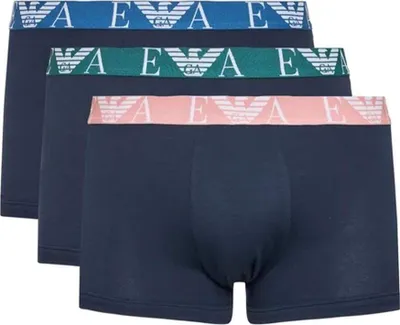 Produktbild von Emporio Armani 3 Packungsstämme, Blau S