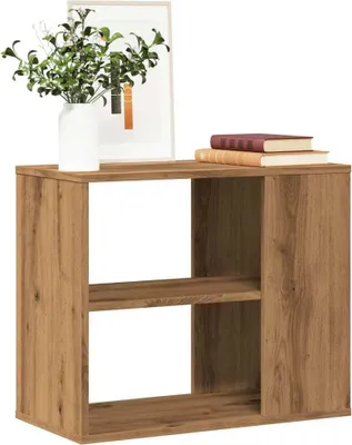 Produktbild von "Rabatt" Mehrzweckschrank/Vitrine/ Beistellschrank Artisan-Eiche 60x30x50 cm Holzwerkstoff - Kommoden CC24252