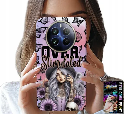 Image de Étui pour Realme 12 Pro+ - Over Stimulated, motifs adolescents, étui