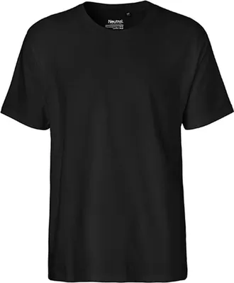 Produktbild von Neutral O60001 | Herren Classic T-Shirt / 100% Fairtrade Baumwolle - Farbe: Black - Größe: M