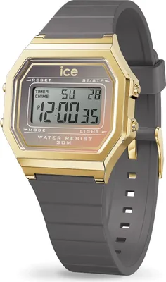 Produktbild von Ice‑Watch Uni Uhr ICE digit retro Dove Grey Small 023310