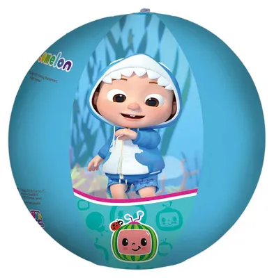 Produktbild von Happy People 16043 - Strandball - Cocomelon (29cm) Kinderball Spielball Wasserball