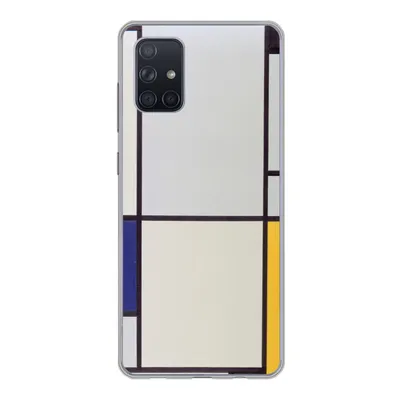 Produktbild von MuchoWow® Handyhülle Schutzhülle Hülle für Samsung Galaxy A51 5G Tableau I - Piet Mondrian Silikon Softcase Handy Hülle - Abbildung