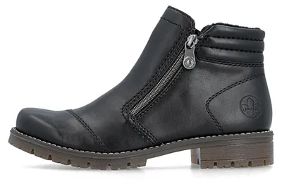 Produktbild von Rieker Kurzstiefel Stiefelette Slipper Damen schwarz 43