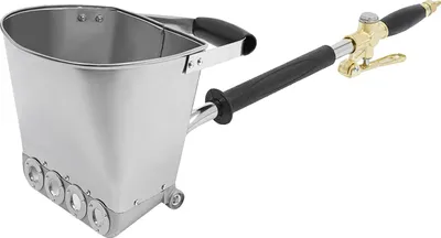 Immagine prodotto di Pistola a spruzzo per cemento, capacità 3,5 l, alta efficienza, argento