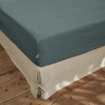 Produktbild von Spannbetttuch 180 x 200 cm SOLINE Ardoise