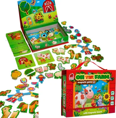 Immagine prodotto di Fattoria magnetica RK2140-02 - Crea la tua fattoria magica e scopri avventure indimenticabili con il nostro set interattivo!