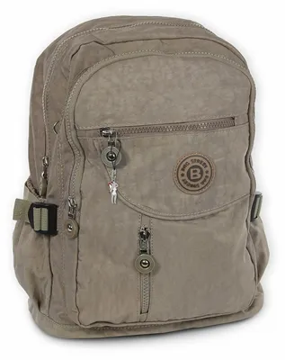 Obrázek produktu pro Taška Street Nylonový batoh Dámské sportovní tašky kámen hnědá 30x18x38 OTJ604L