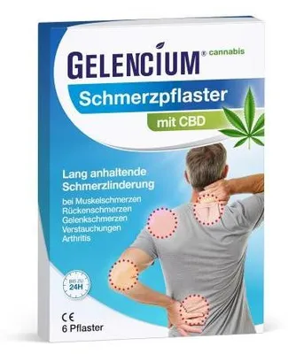 Immagine prodotto di Cerotti antidolorifici Gelencium 6 pz