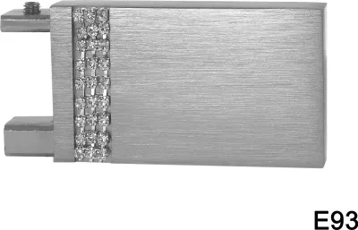 Produktbild von Innenlauf Gardinenstange eckig Edelstahl Look kantiges Design Erstellen BASIT®