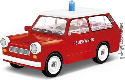 Produktbild von Cobi COBI 24555 TRABANT 601 FEUERWEHR