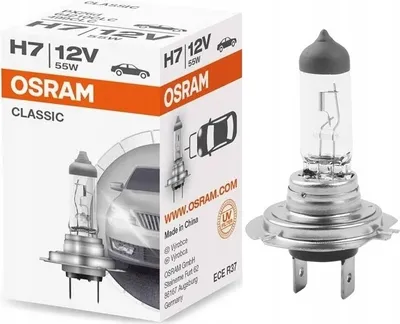 Immagine prodotto di OSRAM CLASSIC H7 PX26d 12 V 55 W (confezione da 1)