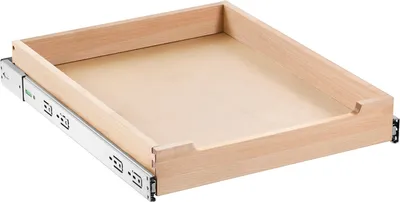 Productafbeelding van Uittrekbare houten lade voor onderkast, individueel, afmetingen 432x533x76 mm
