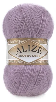 Produktbild von Alize Angora Gold 312 Blasslila Wolle 100g 550m weich