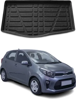 Produktbild von Kofferraumwanne Laderaumwanne für Kia Picanto 2017-2025 Schrägheck Gummi TPE