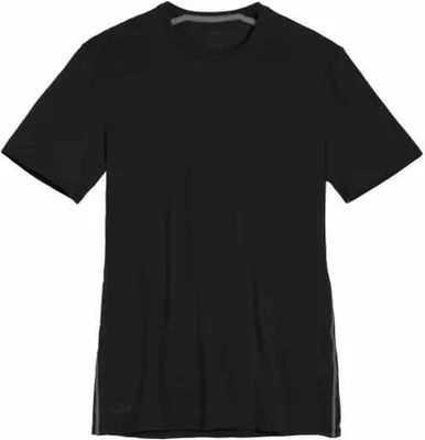 Produktbild von Icebreaker 103033001 L, T-Shirt, Erwachsener, Männlich, Schwarz, Einfarbig, L